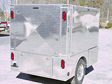 Farrier Trailer from back